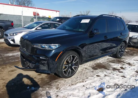 2019 BMW X7 xDrive50I z USA, uszkodzony, nr VIN 5UXCX4C52KLS37001